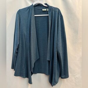 LOGO Lounge Cardigan Heather Blue L